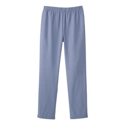 Silverts® Adaptive Pants Open Back Small Heather Chambray Blue Female (1227142_EA)