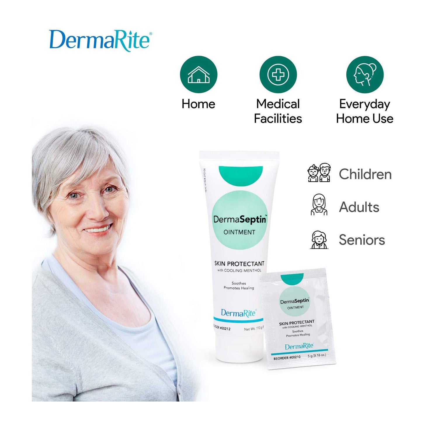 DermaSeptin® Skin Protectant 4 oz. Tube Scented Ointment (727093_EA)