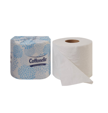Kleenex® Cottonelle® Professional Toilet Tissue White 2-Ply Standard Size Cored Roll 451 Sheets 4 X 4 Inch (506914_RL)