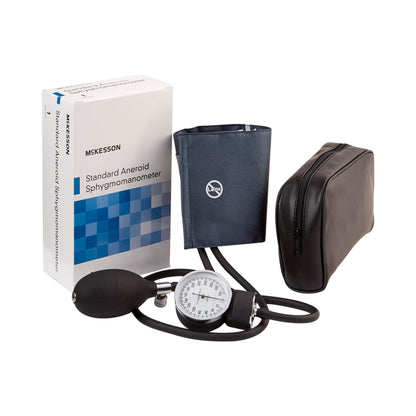 McKesson Brand Aneroid Sphygmomanometer Unit Small Adult Cuff Nylon Cuff 19 - 27 cm Pocket Aneroid (803196_CS)