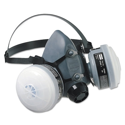 PIP 5500 Series Low Maintenance Half Mask Respirators, Large, OV/N95 Cartridges (068-5501N95L)