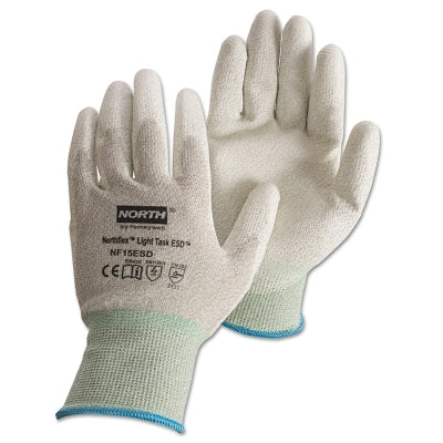 PIP NorthFlex Light Task™ ESD Gloves, 7/Small, Gray (068-NF15ESD7S)