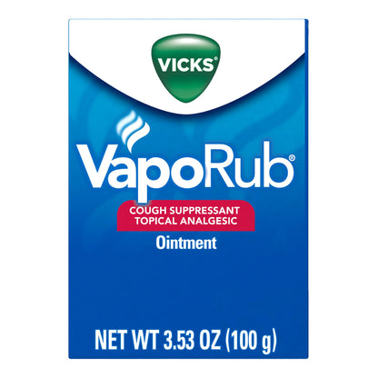 Vicks® VapoRub® Chest Rub 4.8% - 1.2% - 2.6% Strength Ointment 3.53 oz. (830713_EA)