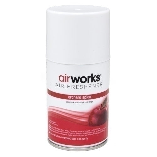 Hospeco® Airworks® Restroom Metered Aerosol 7oz Orchard Spice, Pack of 12 (HOS07930)