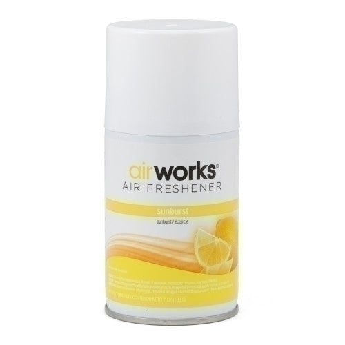 Hospeco® Airworks® Restroom Metered Aerosol 7oz Sunburst, Pack of 12 (HOS07933)