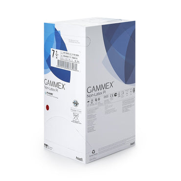 GAMMEX® Non-Latex PI Surgical Glove Size 7.5 Sterile Polyisoprene Standard Cuff Length Micro-Textured White Chemo Tested (765479_BX)