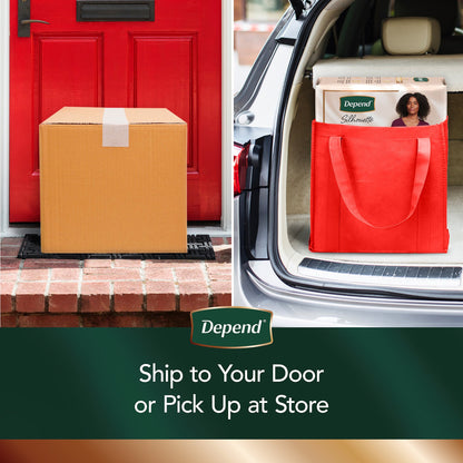 Depend® Silhouette® Female Adult Absorbent Underwear Waistband Style Large Disposable Heavy Absorbency (1246163_PK)