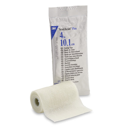 3M™ Scotchcast™ Plus Cast Tape 4 Inch X 12 Foot Fiberglass / Resin White (979844_RL)