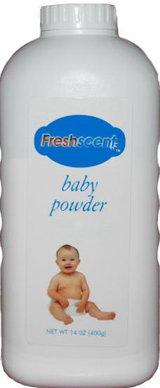 DawnMist® Baby Powder 14 oz. Fresh Scent Bottle with Dispensing Cap Corn Starch (669077_EA)