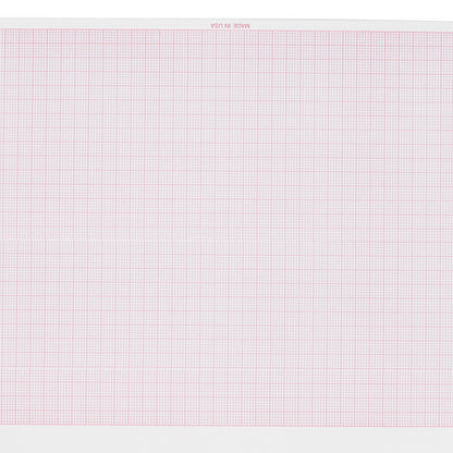 Philips Recording Chart Paper Z-Fold Red Grid (974593_CS)