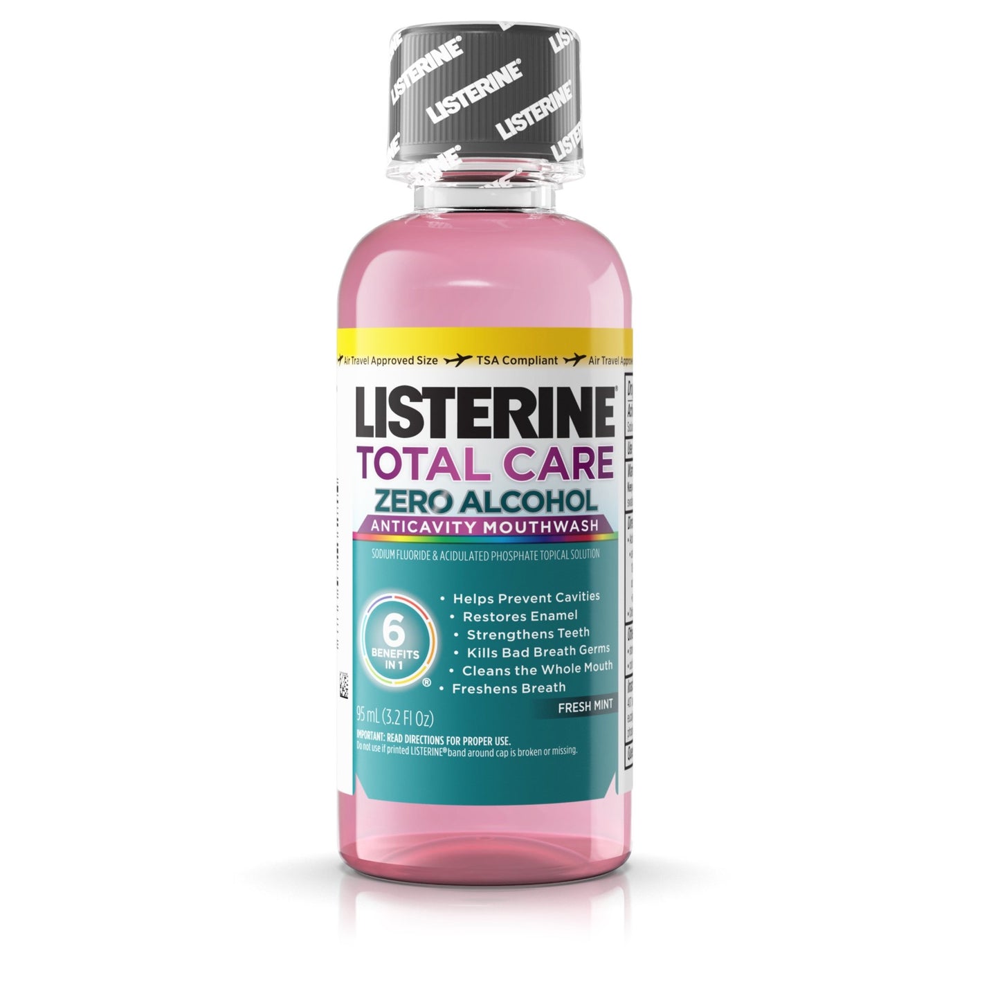 Listerine® Total Care Zero® Mouthwash 3.2 oz. Fresh Mint Flavor (831832_EA)