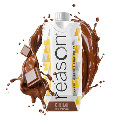 Reason™ Oral Supplement Chocolate Flavor Liquid 11 oz. Reclosable Carton (1234500_EA)