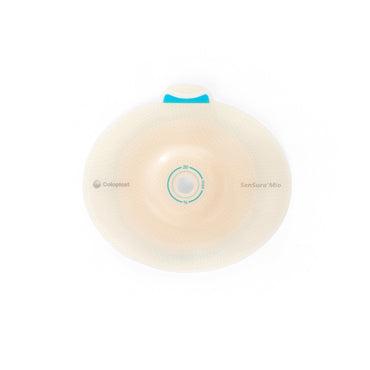 SenSura® Mio Flex Ostomy Barrier Precut, Standard Wear Elastic Adhesive 50 mm Flange Red Code System 13/16 Inch Opening (1011418_BX)