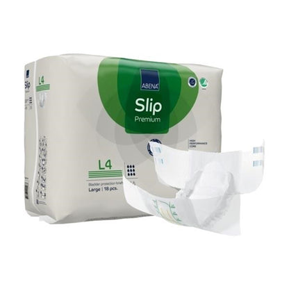 Abena® Slip Premium L4 Unisex Adult Incontinence Brief Large Disposable Heavy Absorbency (1218208_PK)