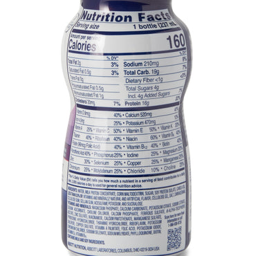 Ensure® High Protein Shake Oral Supplement Vanilla Flavor Liquid 8 oz. Bottle (995521_CS)