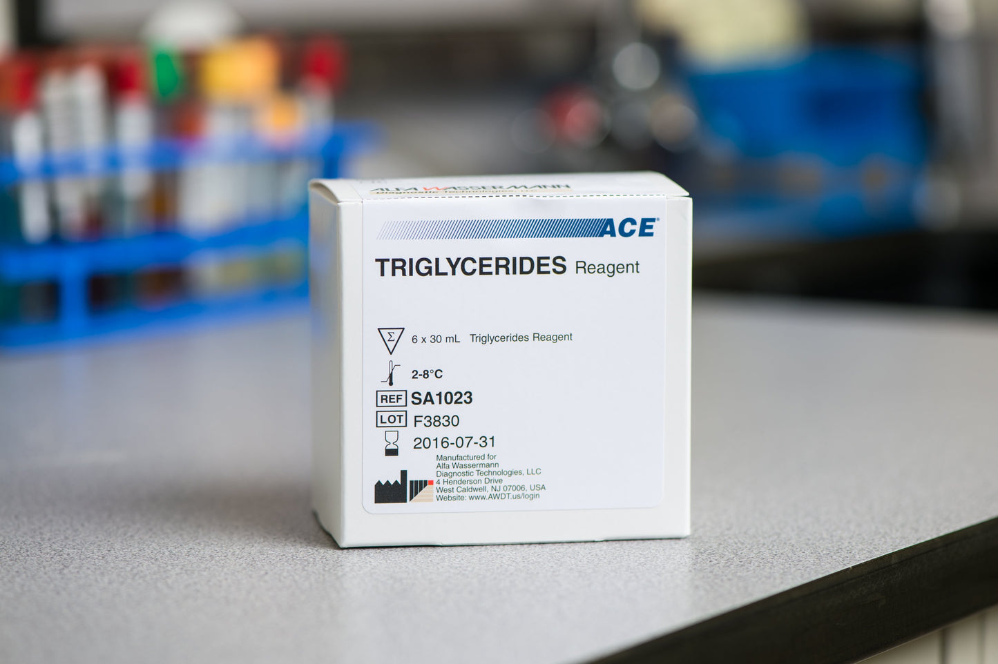 ACE® General Chemistry Reagent Triglycerides For ACE and ACE Alera Analyzers 800 Tests (294709_KT)