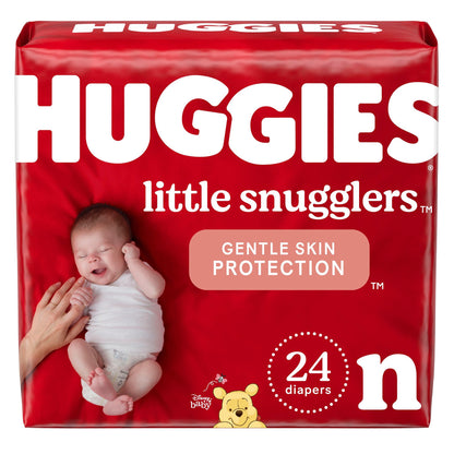 Huggies® Little Snugglers Unisex Baby Diaper Newborn Disposable Heavy Absorbency (411271_CS)