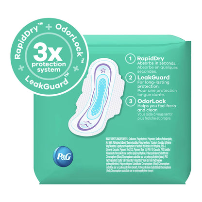 Always® Ultra Thin Feminine Pad With Wings Super Absorbency (1231748_PK)