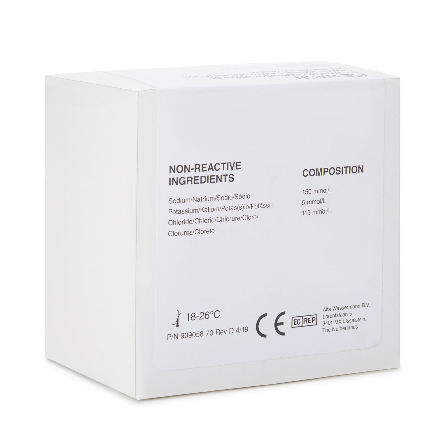 ACE® ISE CAL A ISE Wash Solution 30 mL For Ion Selective Electrode (ISE) Systems (332264_PK)