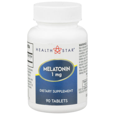 McKesson Brand Natural Sleep Aid 90 per Bottle Tablet 1 mg Strength (972127_BT)