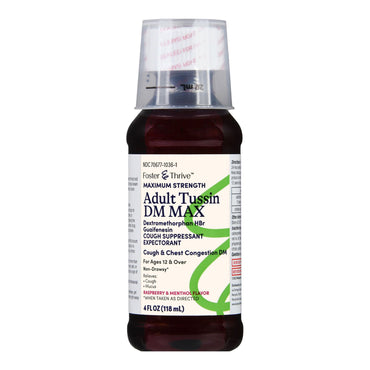 Foster & Thrive™ Cold and Cough Relief 20 mg; 400 mg / 20 mL Strength Liquid 4 oz. (1238986_EA)