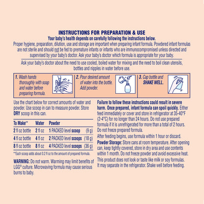 Nutramigen® with Probiotic LGG® Infant Formula Unflavored 12.6 oz. Can Powder Iron Cow's Milk Allergy (1166030_CS)