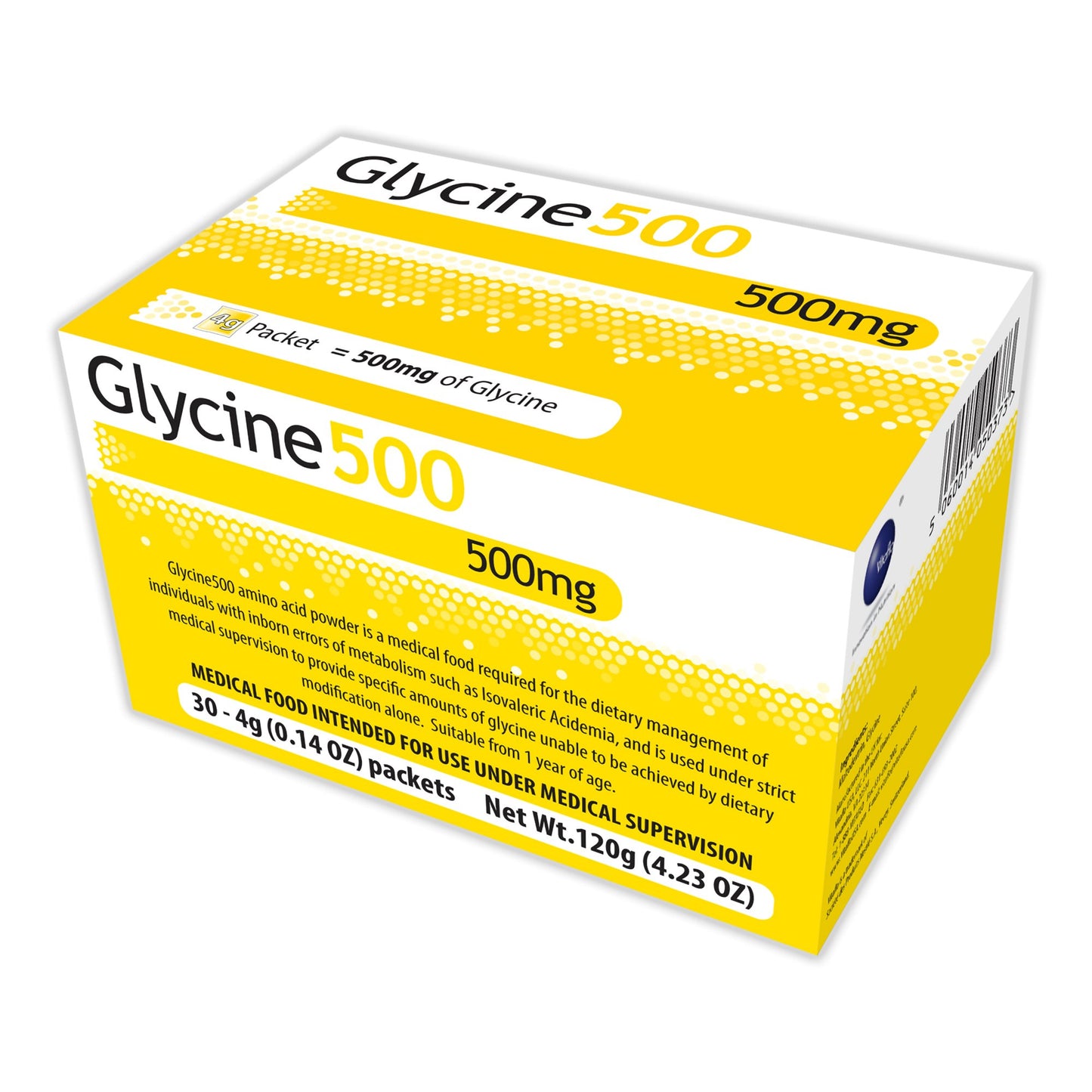 Glycene500 Oral Supplement Unflavored Powder 4 Gram Individual Packet (1143636_EA)