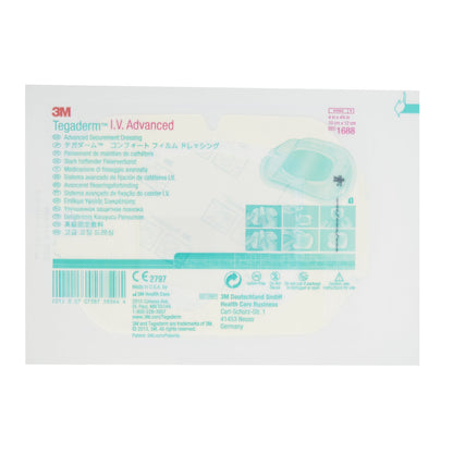 3M™ Tegaderm™ I.V. Dressing Film 4 X 4-3/4 Inch Sterile (764489_CS)