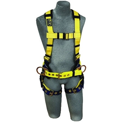 3M Delta™ Construction Style Harness, (2) Waist D-Rings; Back D-Ring, Medium (098-1101654)