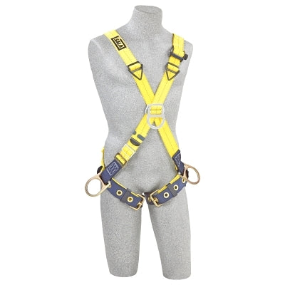 3M Delta™ Cross Over Climbing Harness, Back/Front/Side D-Rings,Tongue Buckle,Unv (098-1103375)