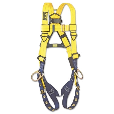 3M Delta Vest Style Positioning Harness,Back & Side D-Rings, Tongue Buckle Legs, XL (098-1104875)