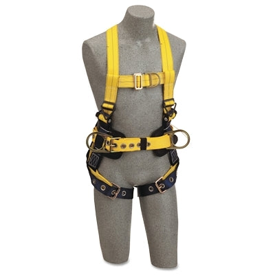 3M Delta Construction Style Positioning/Climbing Harnesses, Front & Back D-Rings, L (098-1107801)