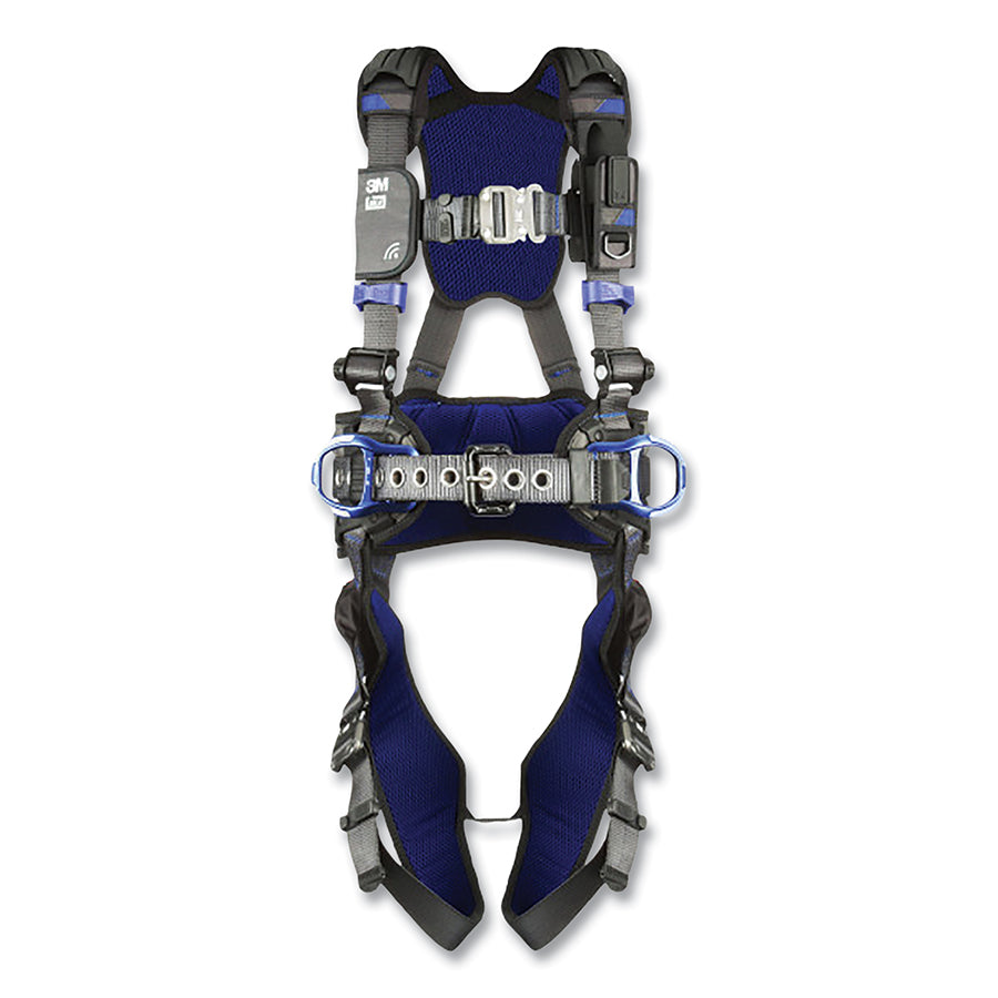 3M ExoFit NEX™ Construction Harness, Back & Side D-Rings, Quick-Connect, Small (098-1113121)