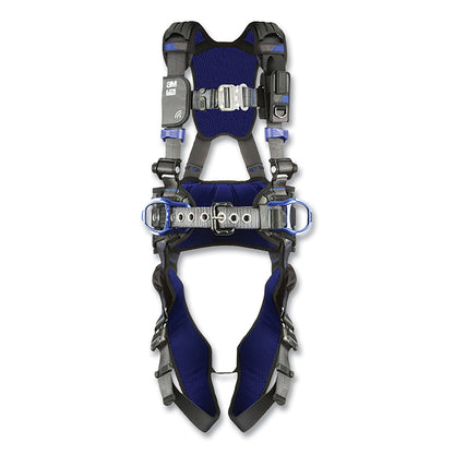 3M ExoFit NEX™ Construction Harness, Back & Side D-Rings, Quick-Connect, Small (098-1113121)