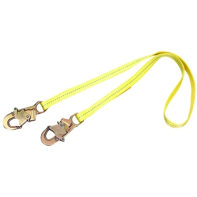 3M Web Lanyard, 6 ft, Double Locking Snaps Connection, 1 Leg (098-1231106)