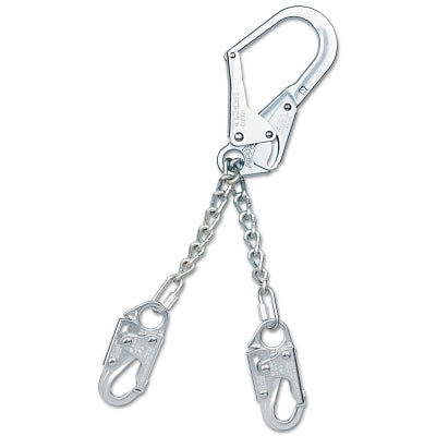 Capital Safety PRO Chain Rebar/Positioning Lanyards, 22 in, Self-Locking Snap Hook, 310 lb (098-1350200)