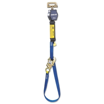3M Nano-Lok™ Tie-Back Self Retracting Lifeline, 9 ft, Tie-Back Snap Hook, Single pin Connector, Single Leg (098-3101366)
