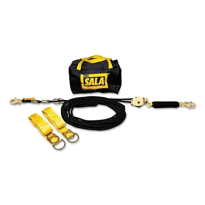 3M Sayfline Synthetic Horizontal Lifeline Systems, 100ft, Tie-Off Adaptors/Bag (098-7600510)