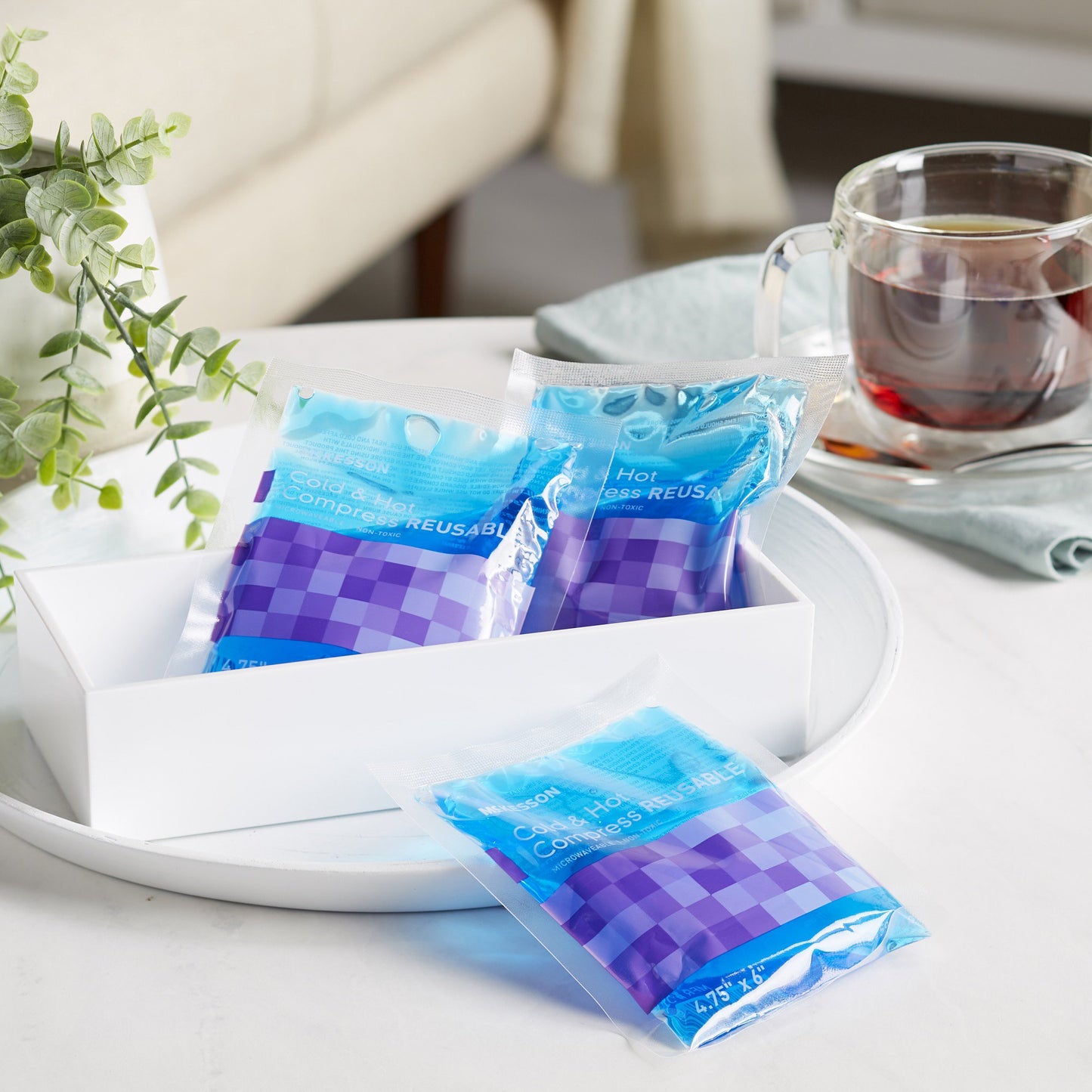 McKesson Hot / Cold Pack General Purpose Small 4-3/4 X 6 Inch Gel Reusable (521488_CS)