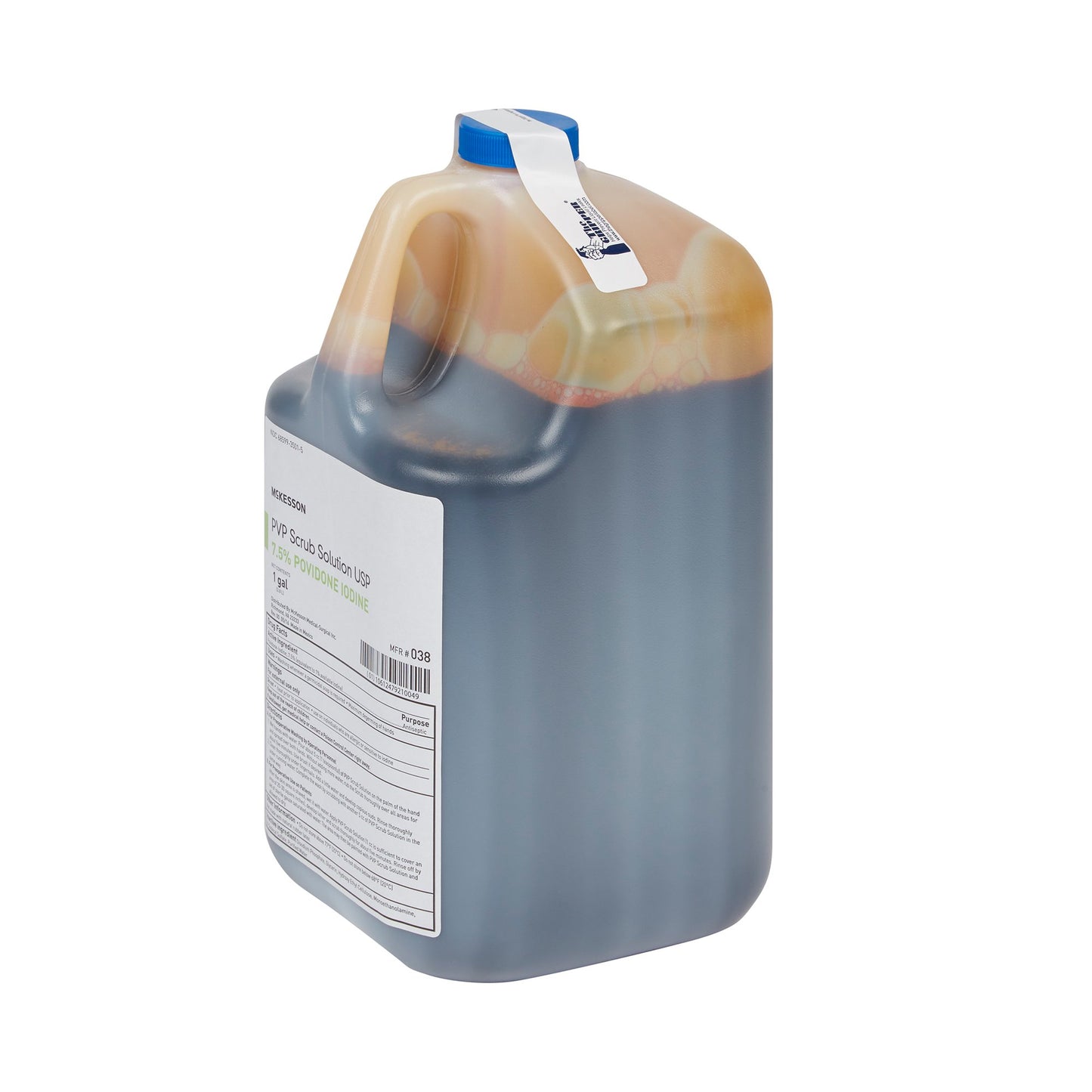 McKesson Surgical Scrub Solution 1 gal. Jug 7.5% Strength Povidone-Iodine NonSterile (863167_EA)