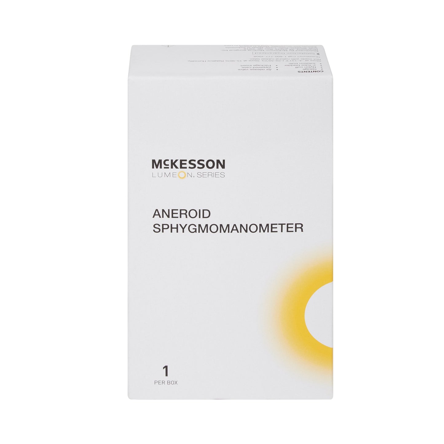 McKesson LUMEON™ Aneroid Sphygmomanometer Unit Adult Cuff Nylon Cuff 23 - 40 cm Pocket Aneroid (803186_BX)