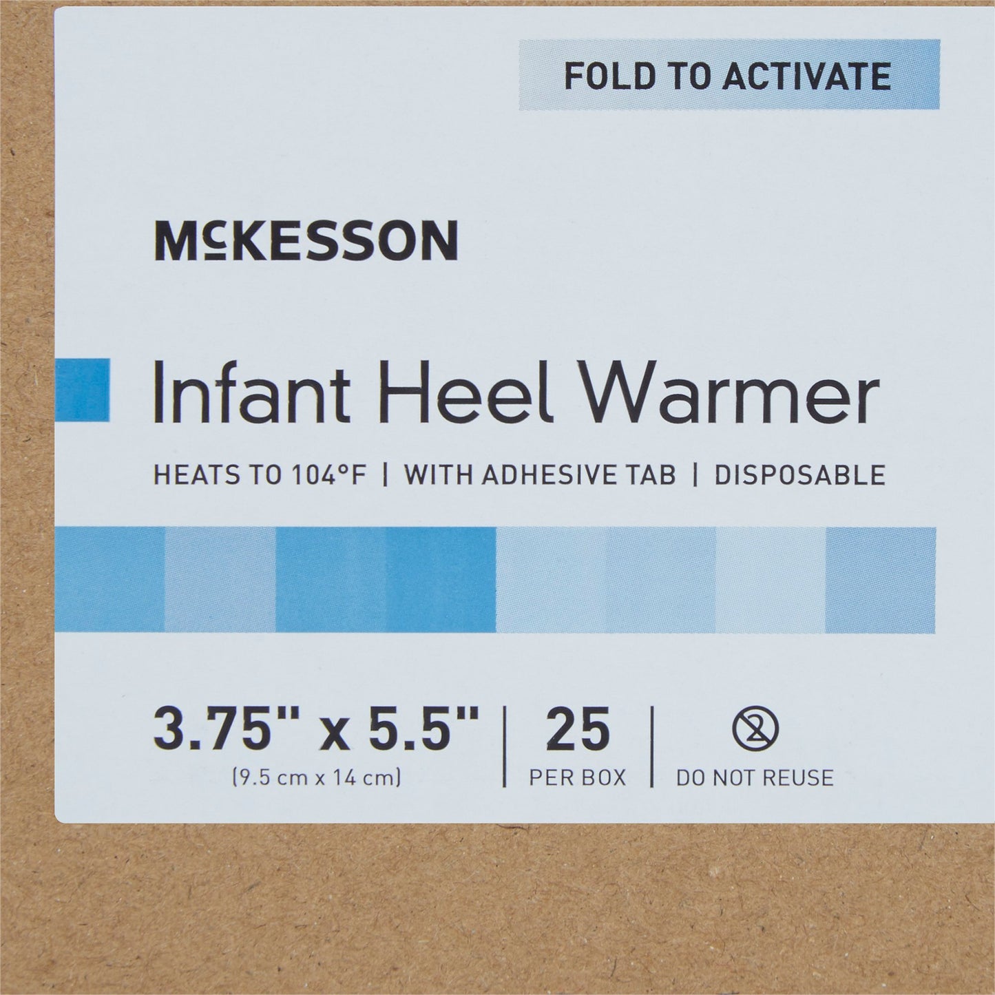 McKesson Instant Infant Heel Warmer Heel One Size Fits Most Nylon Cover / Polyethylene Disposable (521487_CS)