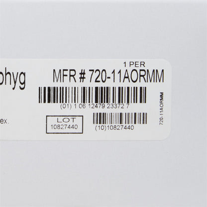 McKesson Deluxe Aneroid Sphygmomanometer Unit Adult Cuff Nylon Cuff 23 - 40 cm Pocket Aneroid (1067606_EA)