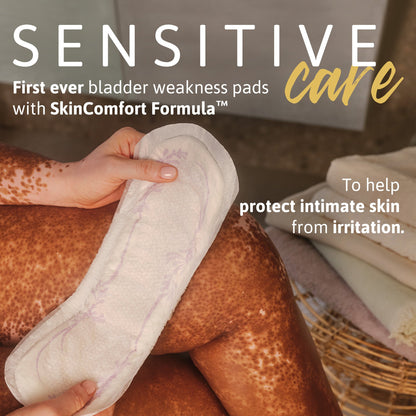 TENA® Sensitive Care Ultimate Bladder Control Pad 16 Inch Length Heavy Absorbency Dry-Fast Core™ One Size Fits Most (1059420_BG)