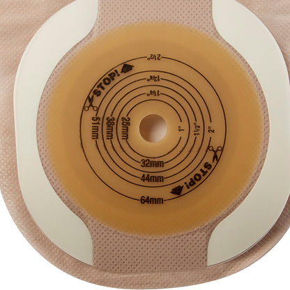 Premier™ Ostomy Pouch One-Piece System 12 Inch Length Flat, Trim to Fit Up to 2-1/2 Inch Stoma Drainable (726397_BX)