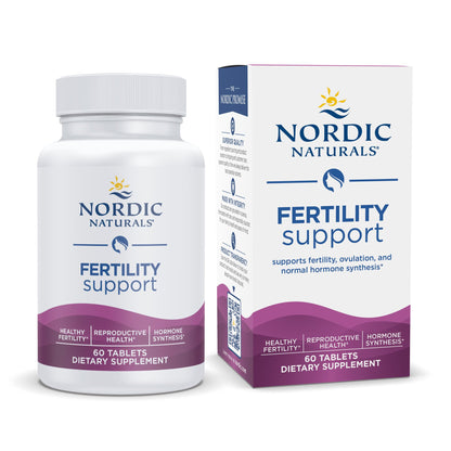 Nordic Naturals® Fertility Support Dietary Supplement Inositol 1100 mg Strength Tablet 60 per Bottle (1264952_BT)