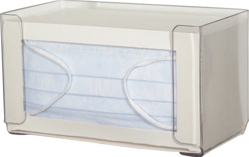 BOWMAN® PPE Dispenser Wall Mount 1-Box Capacity Clear 4.27 X 4.32 X 7.70 Inch PETG Plastic (564913_EA)