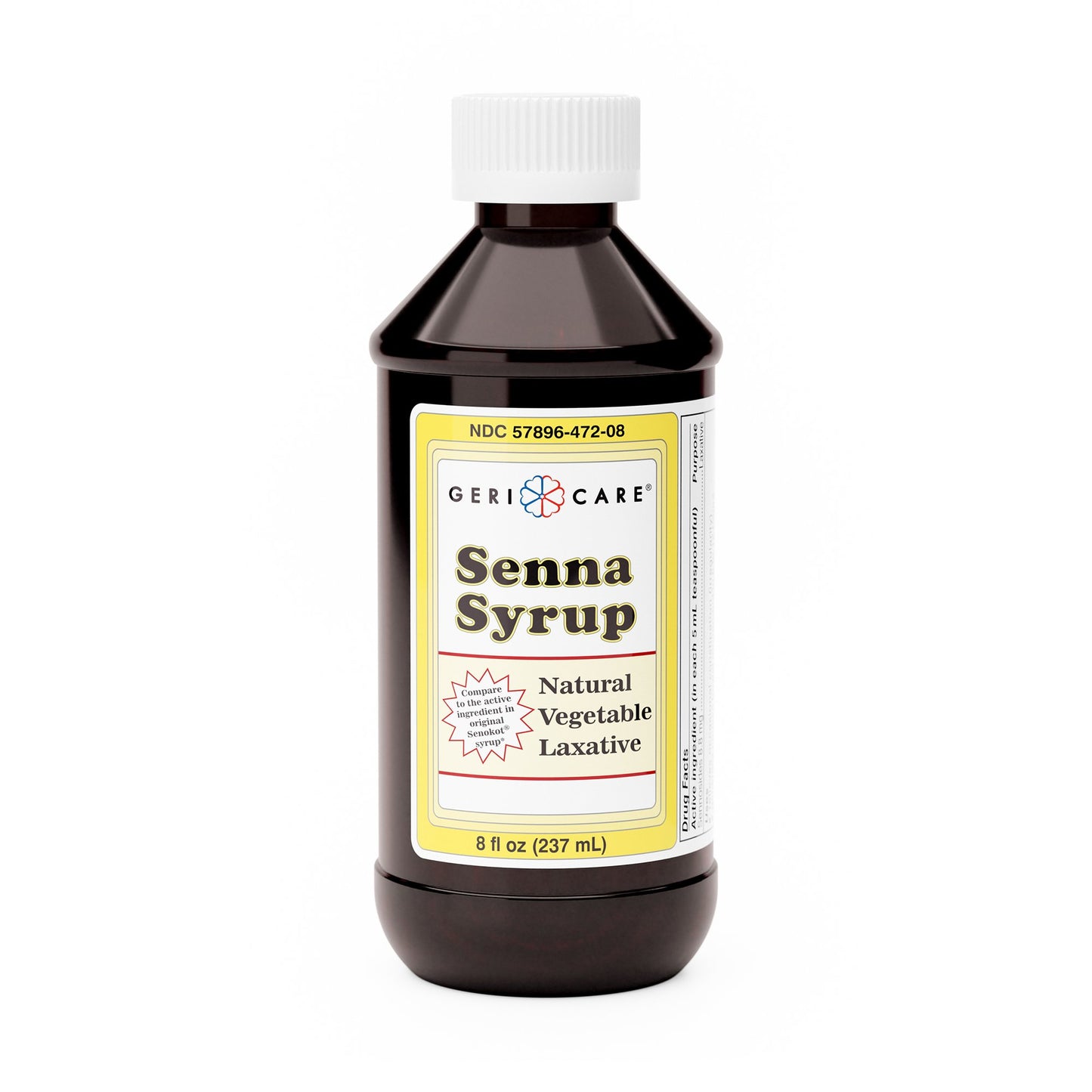 Geri-Care® Laxative Syrup 8 oz. Senna Leaf Extract (1211710_EA)