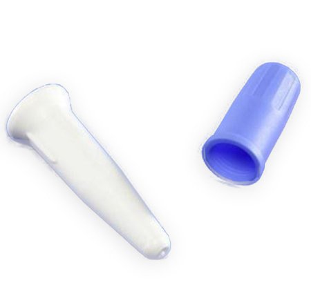 Curity™ Catheter Plug Sterile, White Plug, Blue Cap, Plastic (297350_EA)