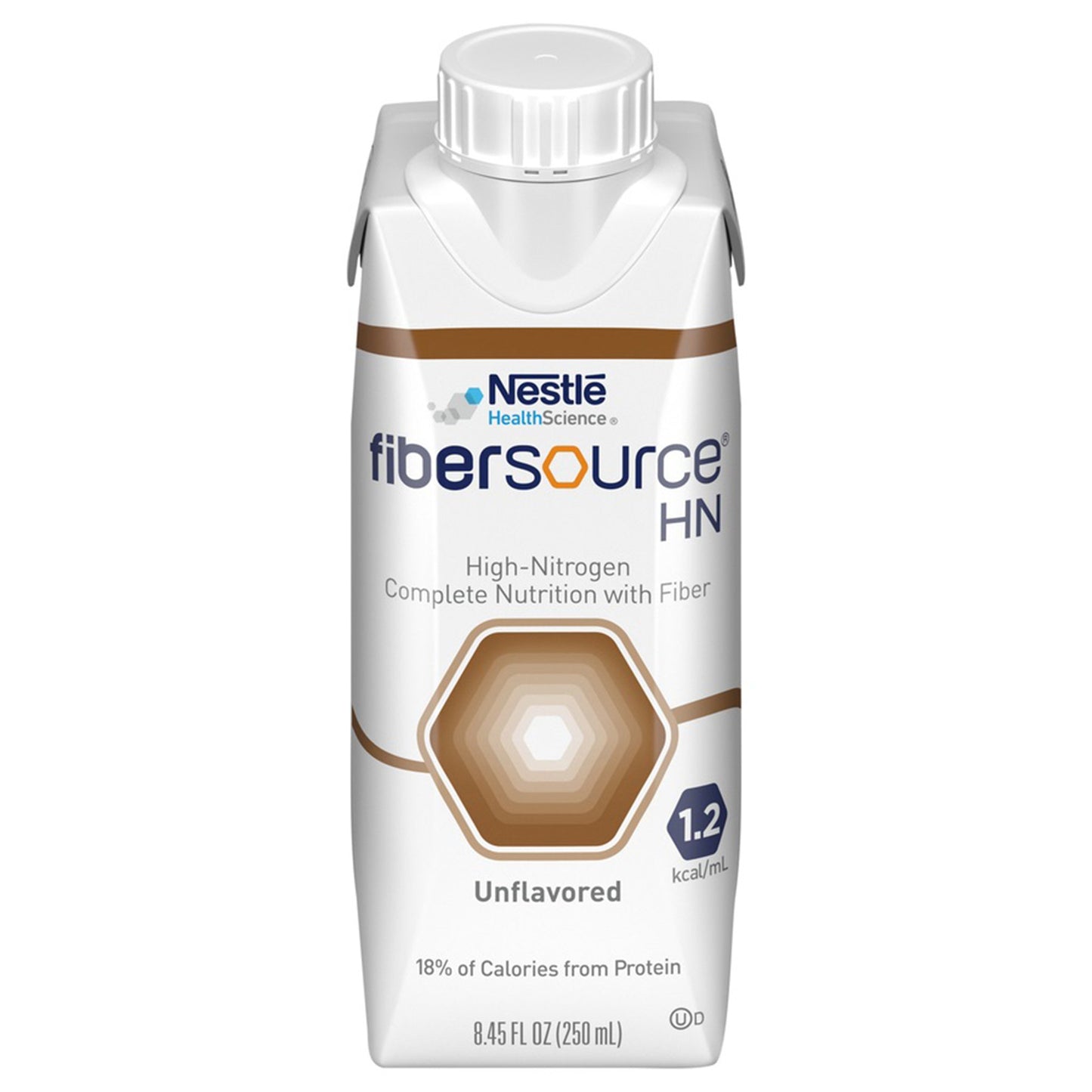 Fibersource® HN Tube Feeding Formula Unflavored Liquid 250 mL Carton (193812_EA)